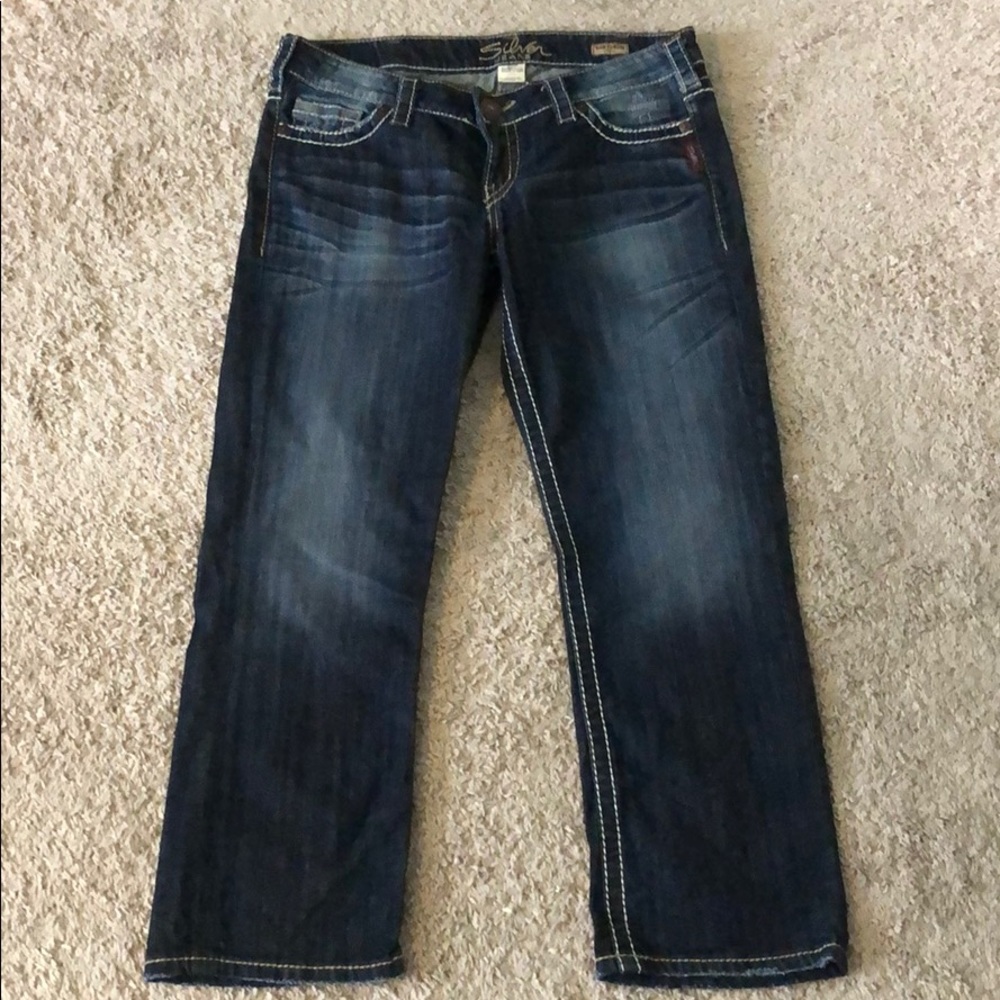 Women’s Silver Jeans Santorini Capri